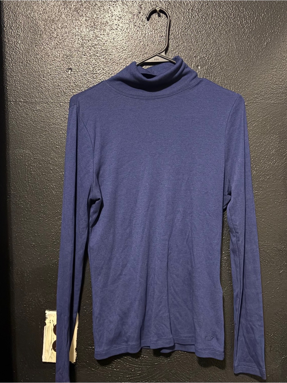 Vineyard Vines Turtleneck T-Shirt Women Blue Small